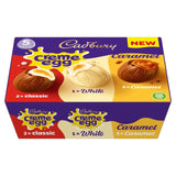 Œufs Cadbury Chocolat Blanc Assortiment Caramel & Crème Egg 200g