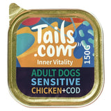 Tails.com Inner Vitality Sensitive Grain Free Dog Wet Food Chicken & Cod 150g GOODS M&S