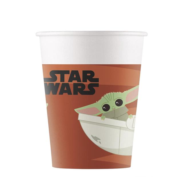 Star Wars Mandalorian Paper Party Cups 8 per pack GOODS M&S