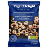 Tiger Delight Jumbo Cooked Peeled King Prawns 250g GOODS M&S