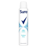 Sure Women Antiperspirant Deodorant Cotton Dry Aerosol 200ml GOODS M&S