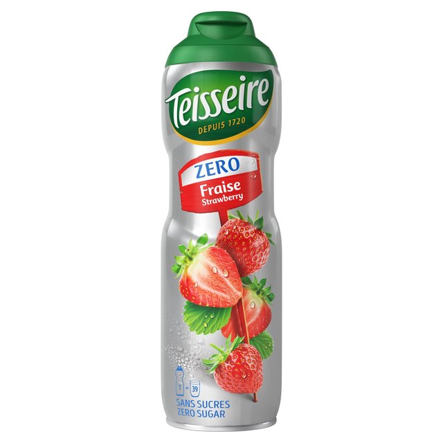Teisseire Strawberry Zero 600ml GOODS M&S