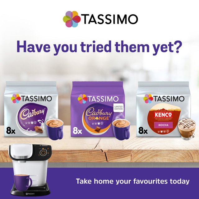 Tassimo Cadbury Caramel Pods 8 per pack GOODS M&S