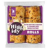 Higgidy Cheddar Caramelised Onion Chutney Rolls