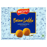 Bikano Besan Laddu, boules de farine de pois chiches sucrées 200 g