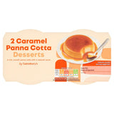 Panna Cotta au caramel Sainsburys 2x120g