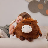 Warmies Super Sized Cushion Highland Cow GOODS Superdrug