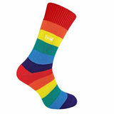 THMO Mens Novelty Rainbow Thermal Socks 6-11 UK GOODS Superdrug