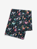 Nappe à motifs animaux pour une fête de Noël (plusieurs animaux) facile à nettoyer