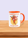 Fantastic Mr Fox, Roald Dahl Personalised Coloured Mug by Star Editions