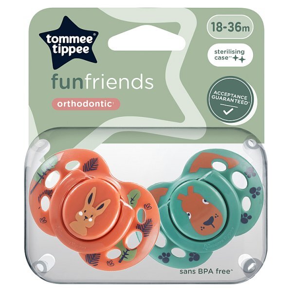 Tommee Tippee CTN Fun Soother 18-36 months GOODS Superdrug
