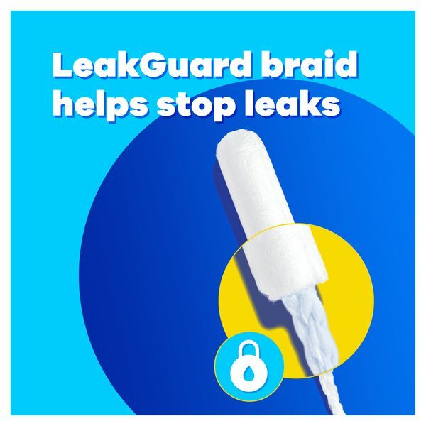 Tampax Pearl Super Applicator Tampon Single 18PK GOODS Superdrug