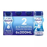 Aptamil 2 Follow On Milk Formula Multipack 6 x 200ml - McGrocer