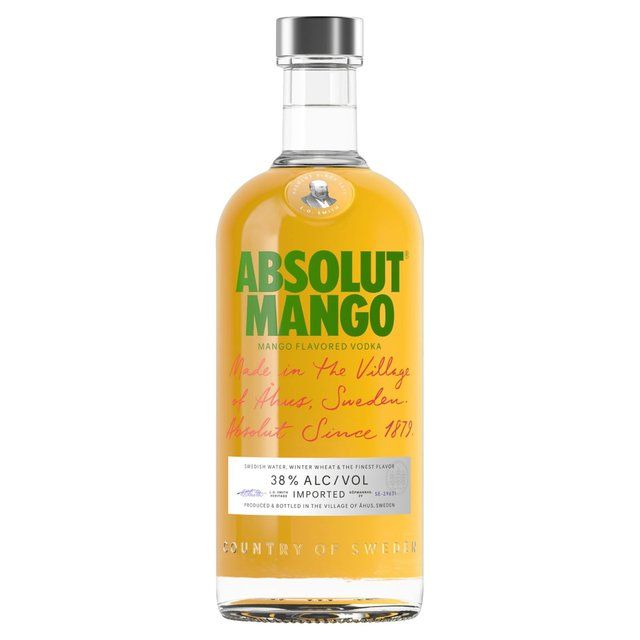 Absolut Mango Flavoured Swedish Vodka 70cl - McGrocer