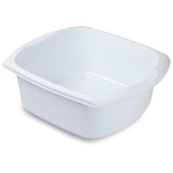 Addis Large Rectangular Washing Up Bowl 9.5 litre White - McGrocer