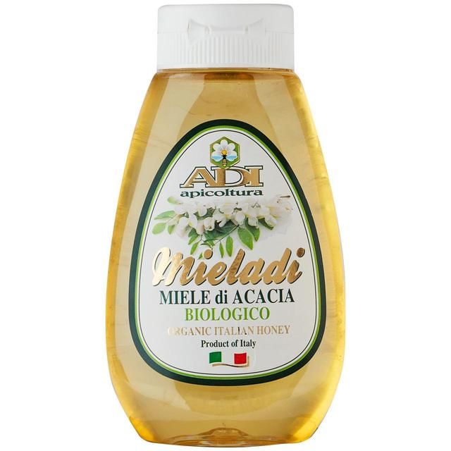 ADI Apicoltura Organic Acacia Honey (squeeze bottle) 250g - McGrocer