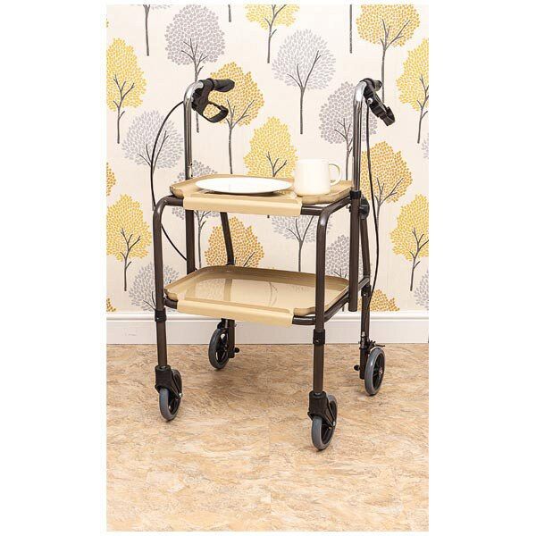 Aidapt Adjustable Kitchen Trolley with brakes - McGrocer