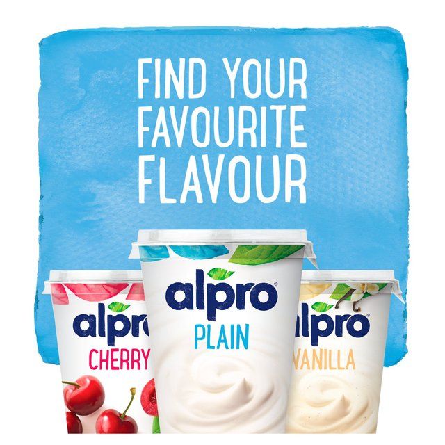 Alpro No Bits Strawberry-Banana & Peach-Pear Yoghurt Alternative 4 x 125g - McGrocer