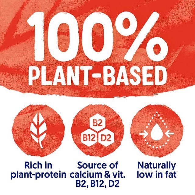 Alpro No Bits Strawberry-Banana & Peach-Pear Yoghurt Alternative 4 x 125g - McGrocer