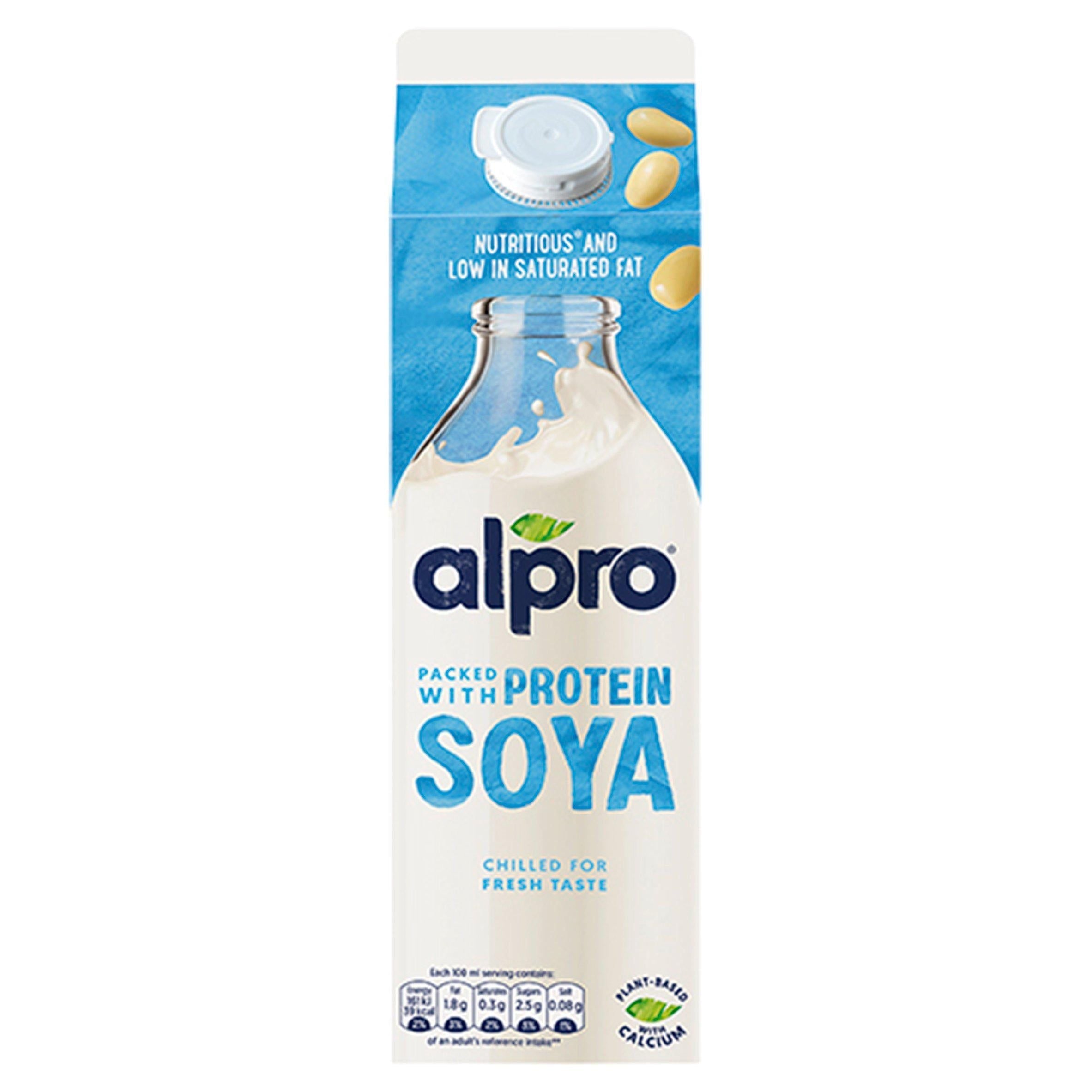 Alpro Soya Milk Chilled Dairy Alternative 1L - McGrocer