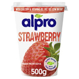 Alpro Strawberry Plant-Based Alternative To Yogurt 500g - McGrocer