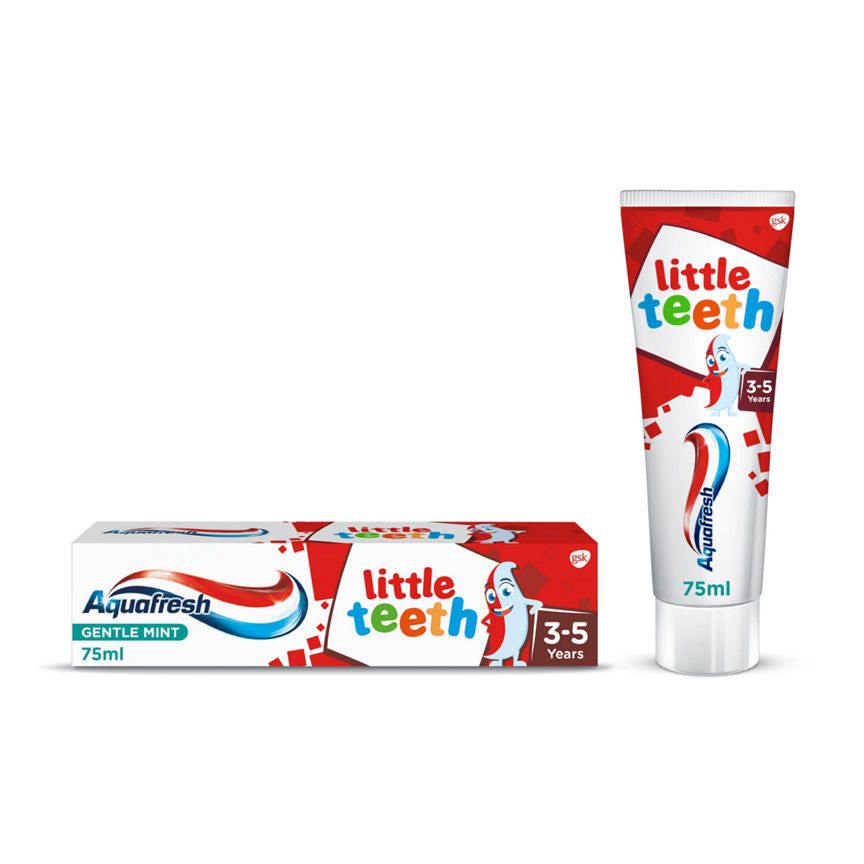Aquafresh Kids Toothpaste, Little Teeth 3-5 Years - McGrocer