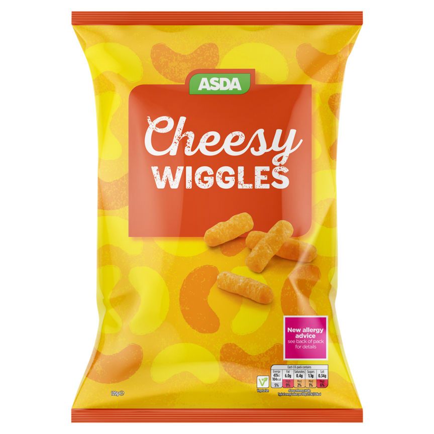 ASDA Cheesy Wiggles 120g - McGrocer