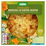ASDA Crustless Broccoli & Cheddar Quiche - McGrocer