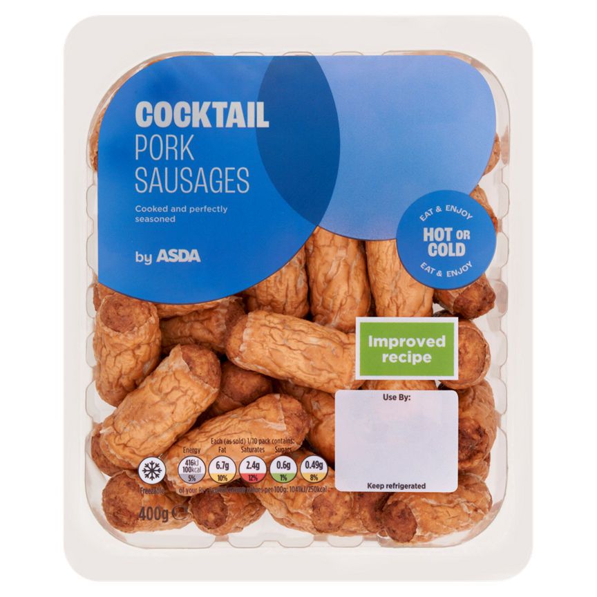 ASDA Pork Cocktail Sausages - McGrocer