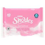 ASDA Shades Sensitive Flushable Moist Toilet Tissue Wipes - McGrocer