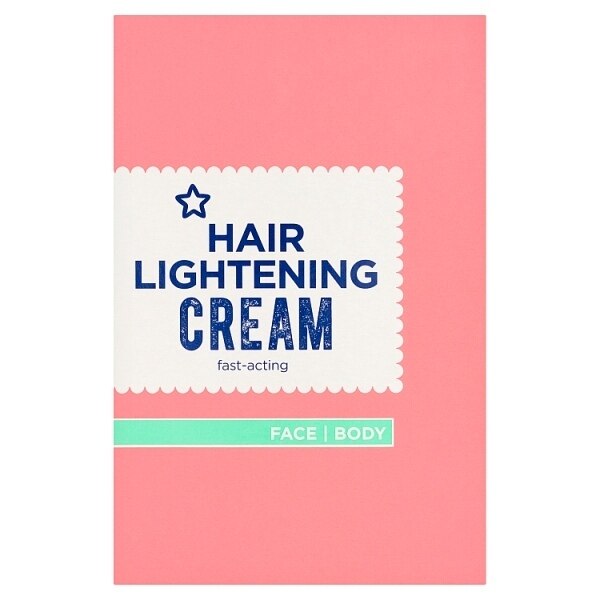 Superdrug Facial Hair Bleach Kit 50ml GOODS Superdrug