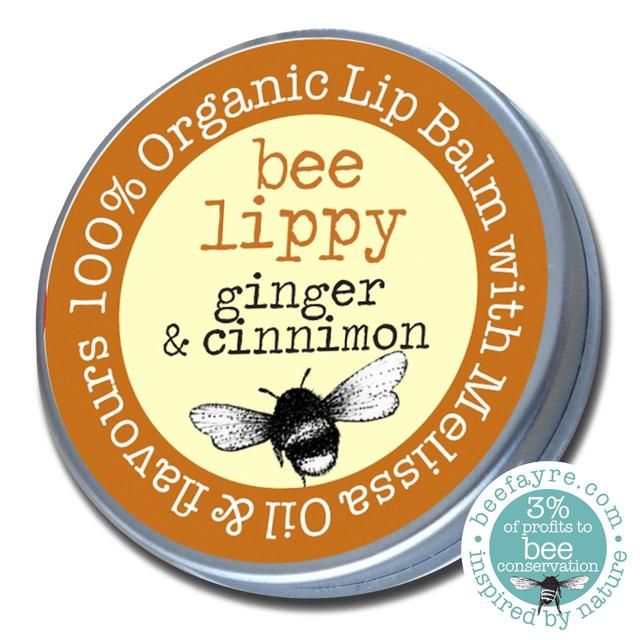 Beefayre Ginger & Cinnamon Lip Balm 10g - McGrocer