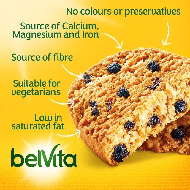 Belvita Breakfast Biscuits Soft Bakes Filled Blueberry 5 per pack - McGrocer