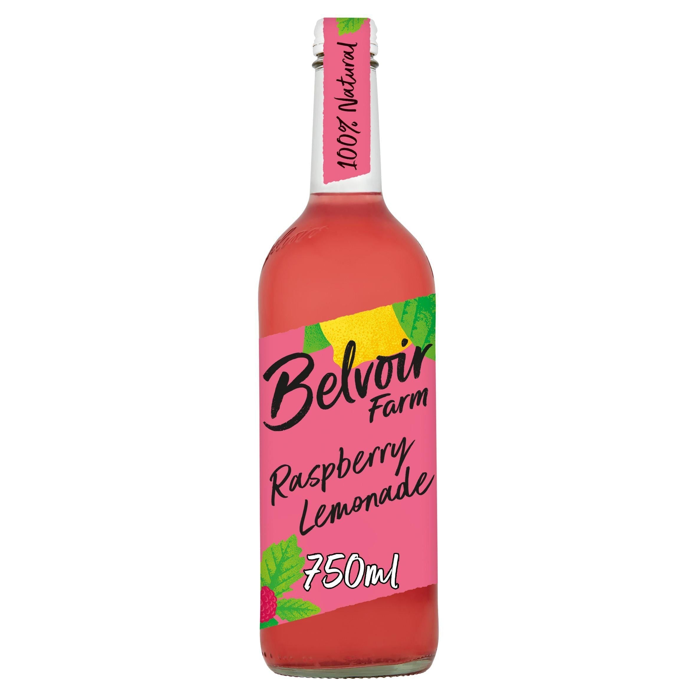 Belvoir Raspberry Lemonade 750ml (Sugar levy applied) - McGrocer