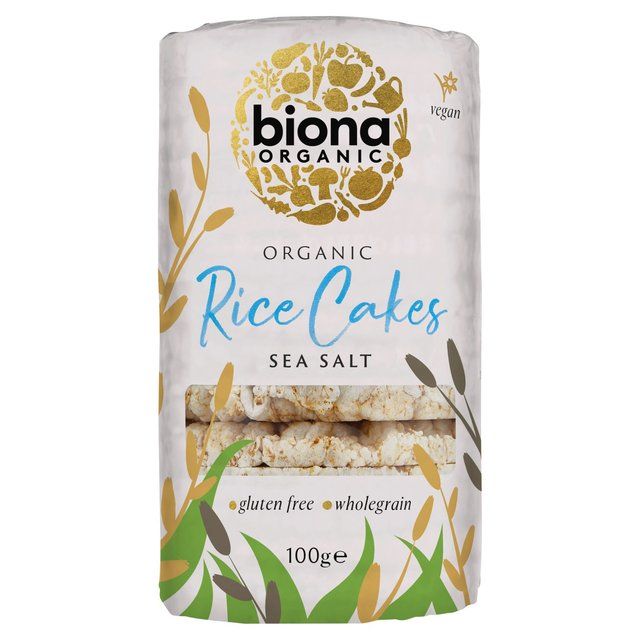 Biona Organic Rice Cakes With Sea Salt 100g - McGrocer