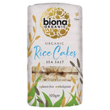 Biona Organic Rice Cakes With Sea Salt 100g - McGrocer