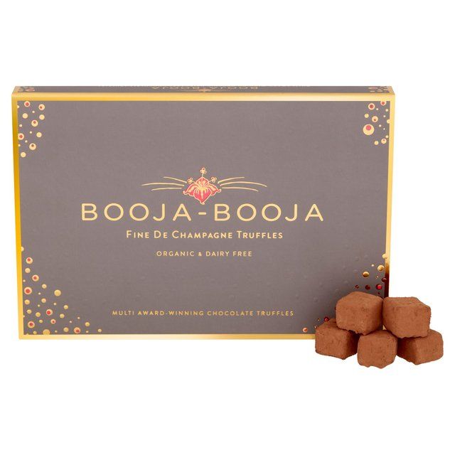 Booja-Booja Dairy Free Fine de Champagne Chocolate Truffles 184g - McGrocer