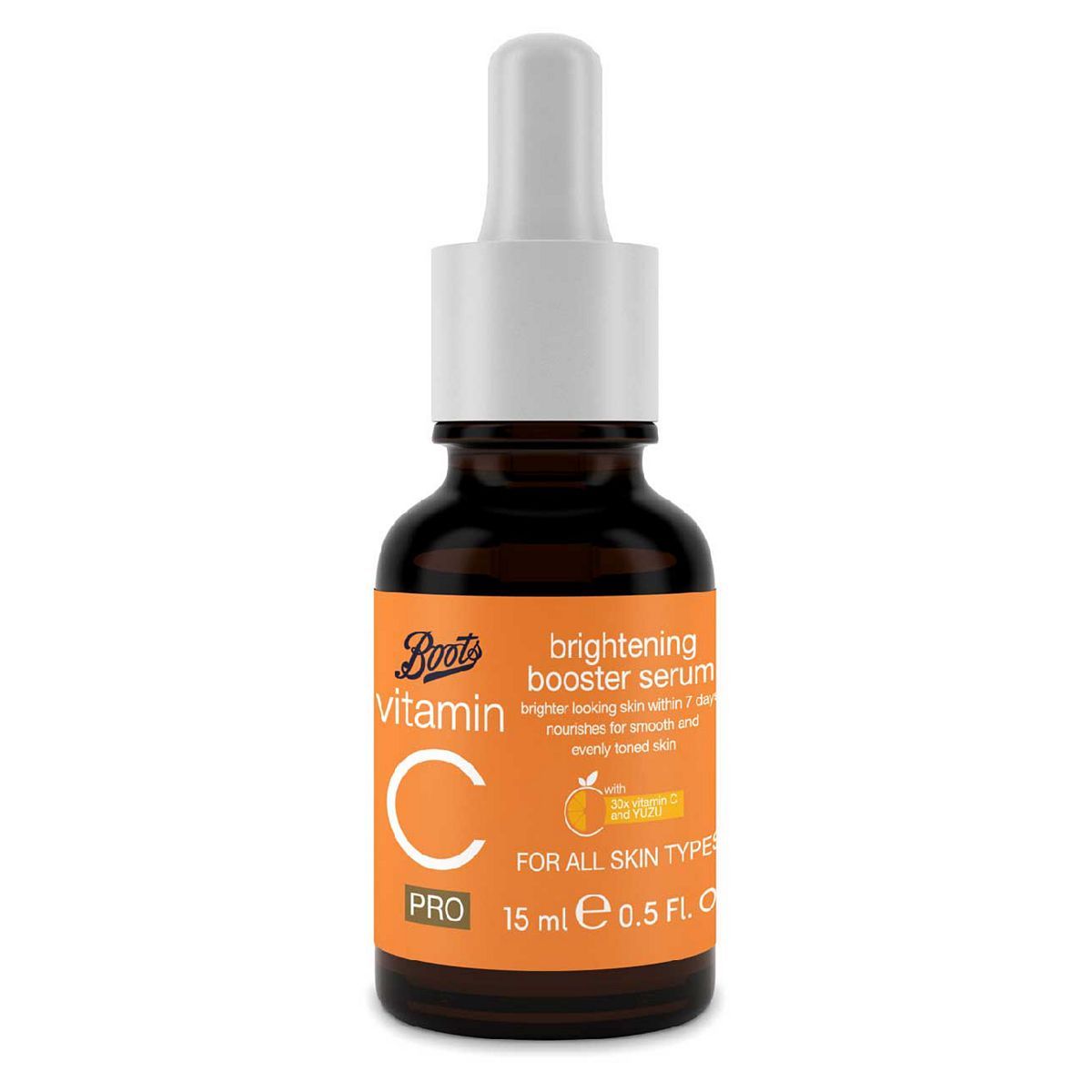 Boots Vitamin C PRO Brightening Booster Serum 15ml - McGrocer