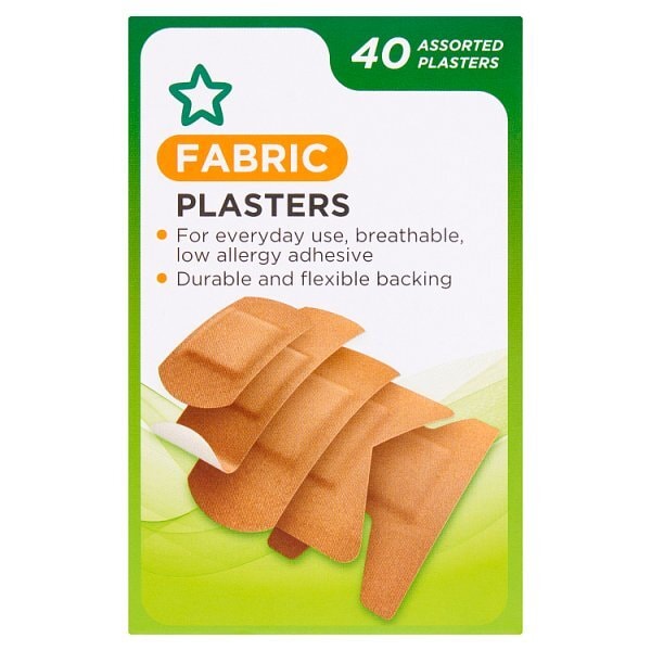 Superdrug Fabric Plasters X 40 GOODS Superdrug