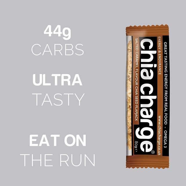 Chia Charge Salted Caramel Chia Seed Flapjack 80g
