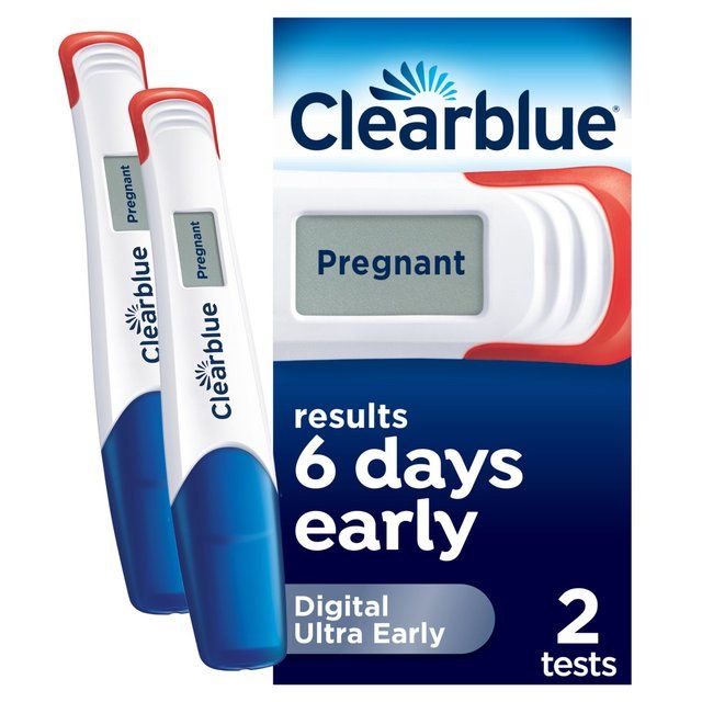 Clearblue Digital Ultra Early Pregnancy Tests 2 per pack