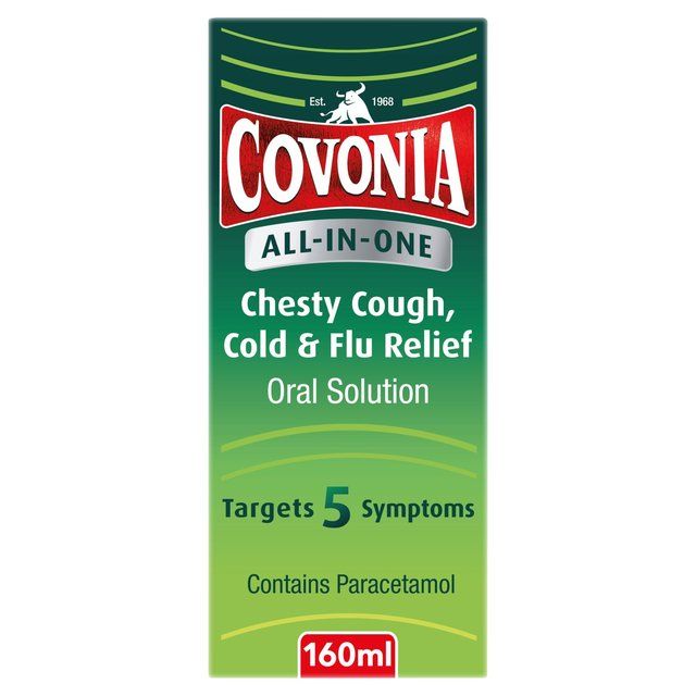Covonia All-In-One Chesty Cough Oral Solution 160ml