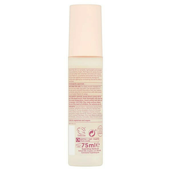 Superdrug Vitamin E Hair and Body Oil 75ml GOODS Superdrug