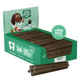 Denzel's Daily Dentals Large Dog Peanut Butter Peppermint & Parsley 28 x 30g