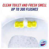 Domestos Power 5 Lime Toilet Rim Block Duo Pack 2 per pack
