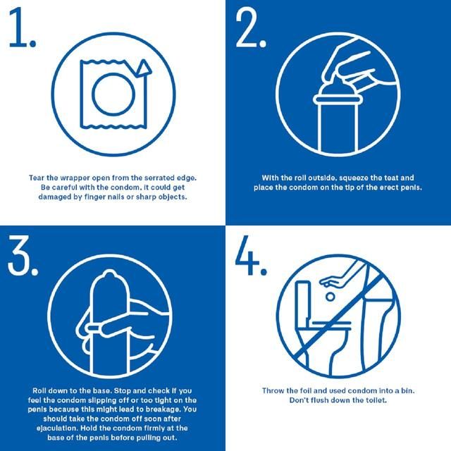 Durex Pleasure Me Condoms Ribbed & Dotted Regular Fit 20 per pack