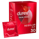 Durex Thin Feel Condoms Enhanced Sensitivity Regular Fit 30 per pack
