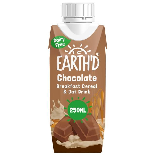 Earth'd Breakfast Cereal & Oat Shake - Chocolate 250ml