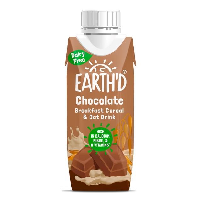 Earth'd Breakfast Cereal & Oat Shake - Chocolate 250ml