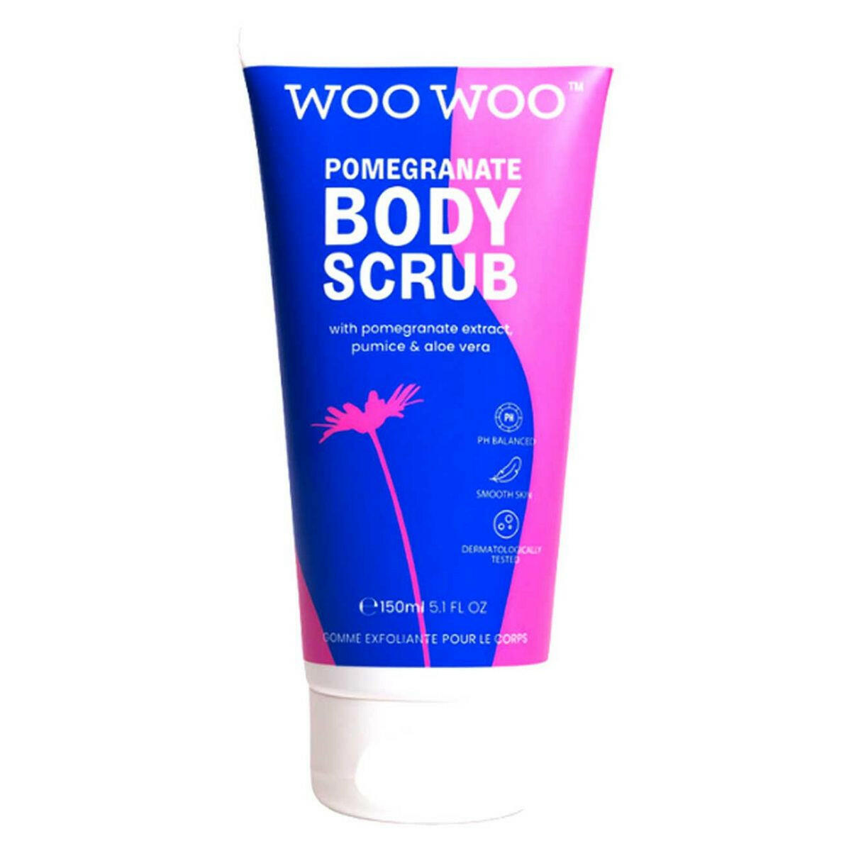 Woowoo Tame It Body Scrub Pomegranate - 150ml GOODS Boots